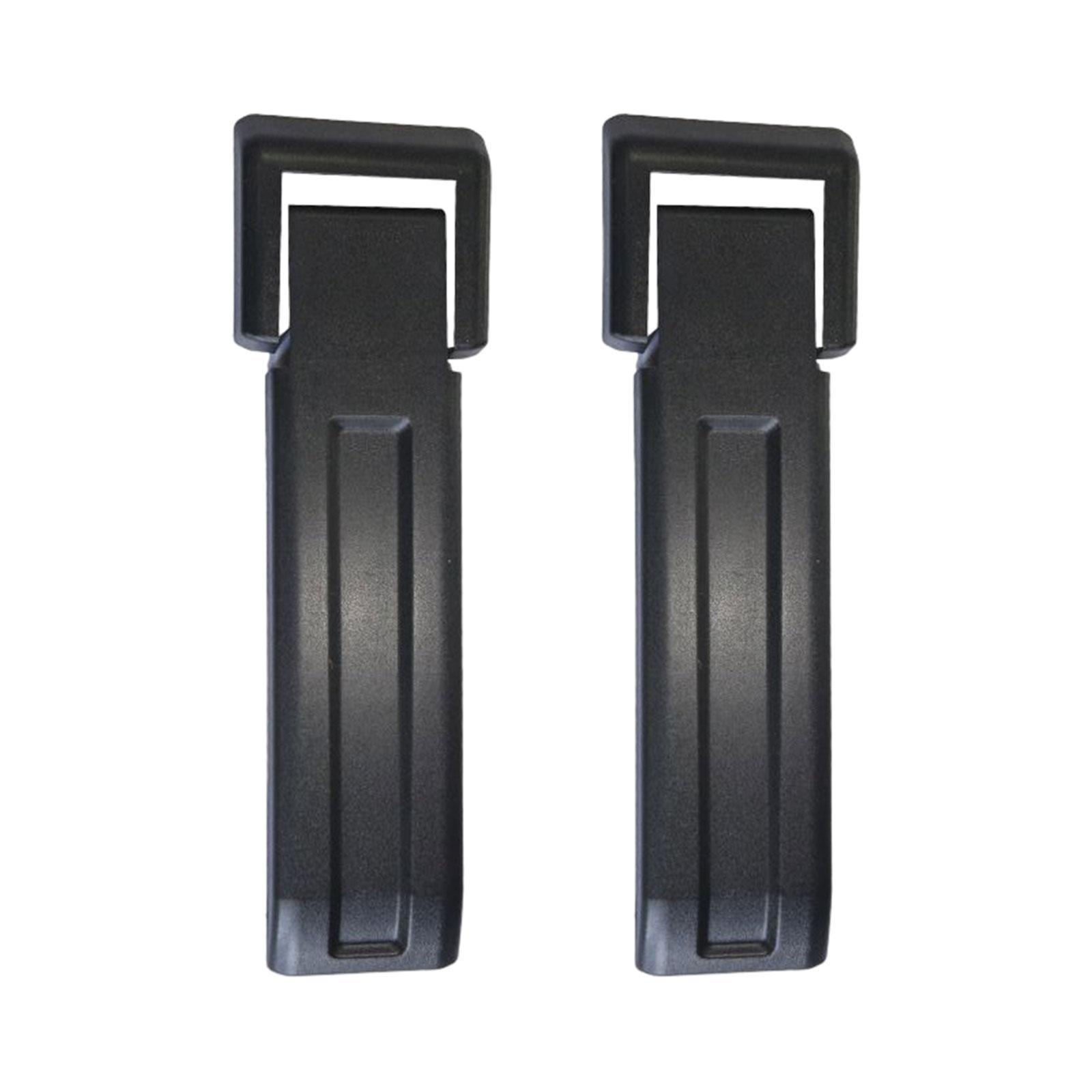 2 Pieces Tailgate Hinge Cover Cap Replaces Parts Easy to Install Black Accessory Tailgate Hinge Covers Trim for