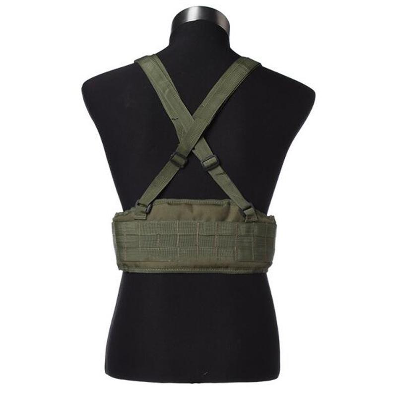Chiến Thuật Đai Quân Sự Chiến Đấu Molle Thắt Lưng Nam Săn Tiện Lợi Xòe Mềm Mại Đệm Có Thể Điều Chỉnh 1000d Nylon