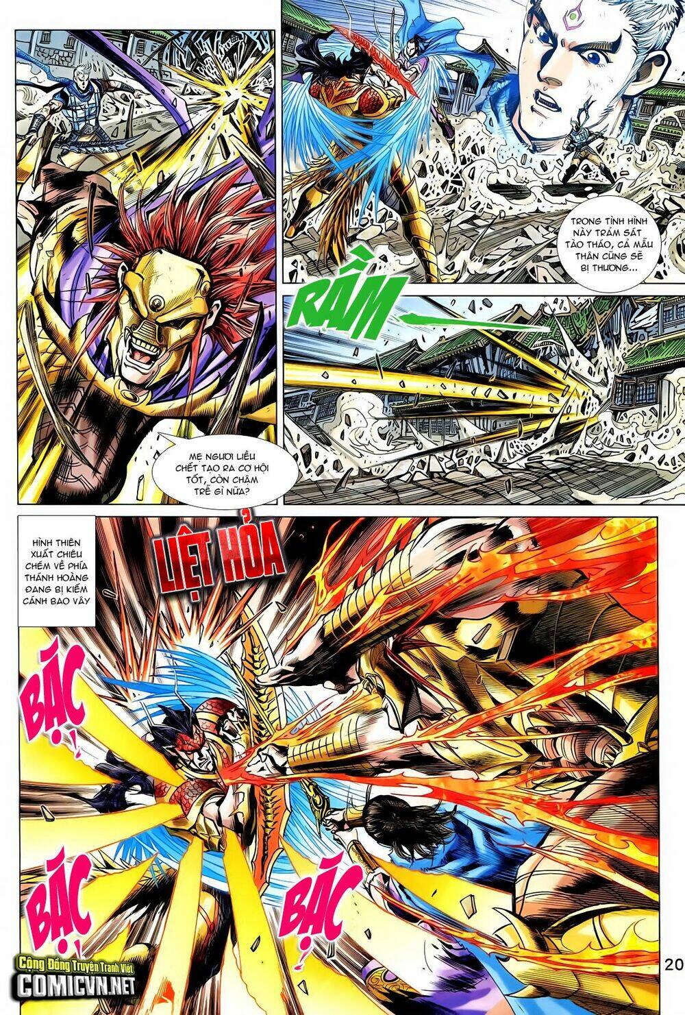 thần binh vấn thiên chapter 31 18