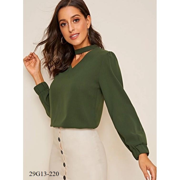 ÁO KIỂU THIẾT KẾ CAO CẤP -G13-220