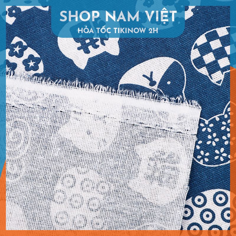 Vải Linen Thô Họa Tiết Nhật để trải bàn, làm phông chụp, may túi ví