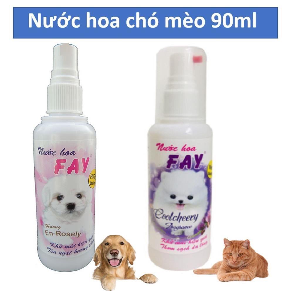 [ HÀNG LOẠI 1 ] Nước hoa Fay cho thú cưng cao cấp dung tích 90ml