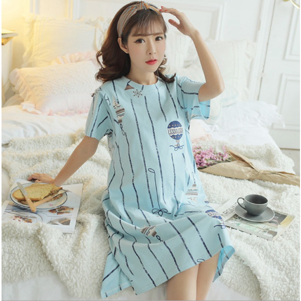 Đầm bầu và sau sinh cotton thun nhiều mẫu AZ19