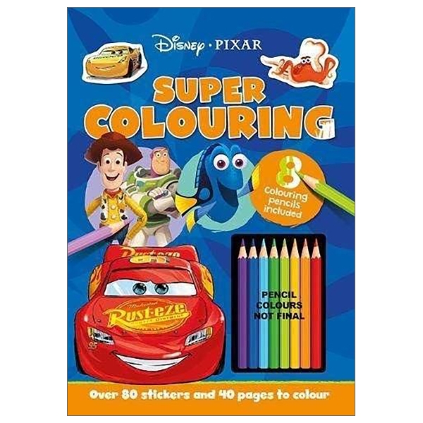 Disney Pixar - Mixed: Super Colouring (Colouring Time Xtra Disney)