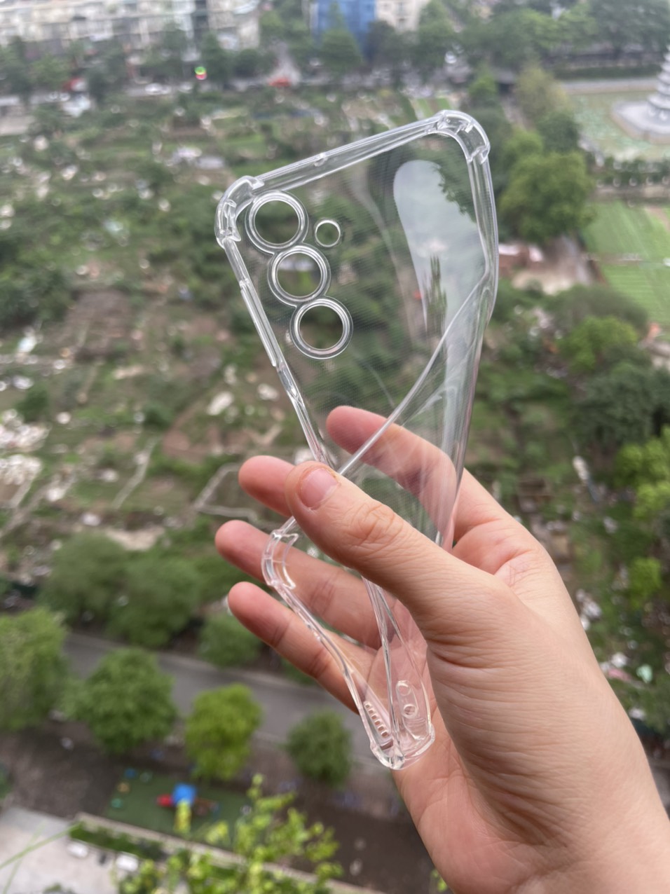 Ốp lưng dẻo cho Samsung Galaxy A24 chống sốc 4 góc trong suốt , bảo vệ Camera