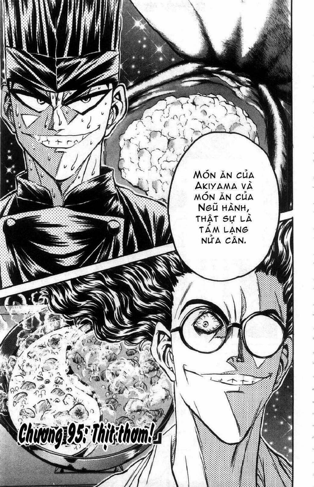 iron wok jan - đầu bếp siêu đẳng chapter 95 1