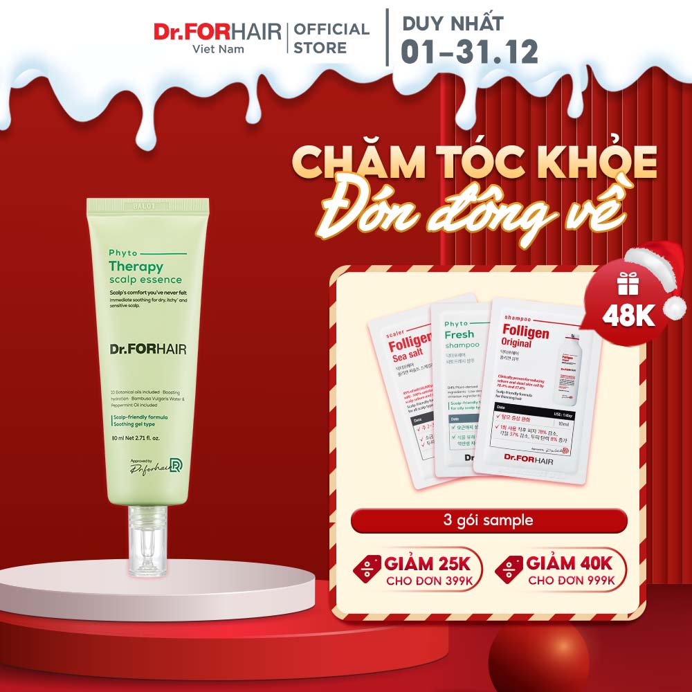 Tinh chất dưỡng da đầu nhạy cảm Dr.FORHAIR Phyto Therapy Scalp Essence
