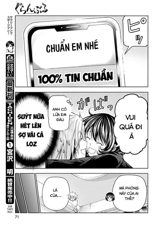 cô gái thích lặn - grand blue chapter 85 37