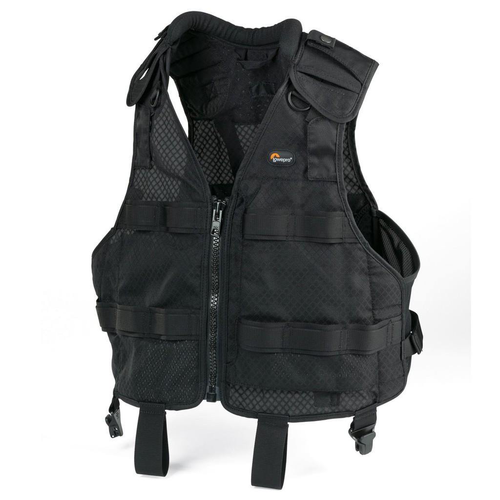 Áo phóng viên Lowepro - S&amp;F Technical Vest, tặng Dây đai lưng Technical Belt ( Chính hãng )