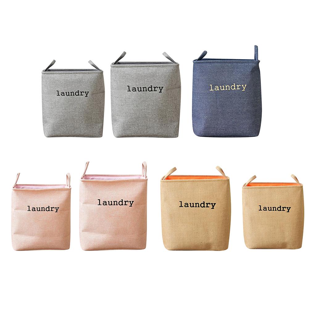 Children Kid Toys Clothes Storage Basket Hamper Laundry Organizer