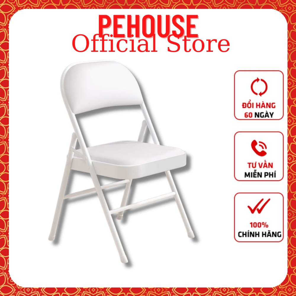 Ghế Sofa Thư Giãn Ghế Lười Tựa Lưng Gấp Gọn Khung Hơp Kim Sơn Tĩnh Điện Chắc Chắn, Đệm Lông Mềm Mịn - PH2293