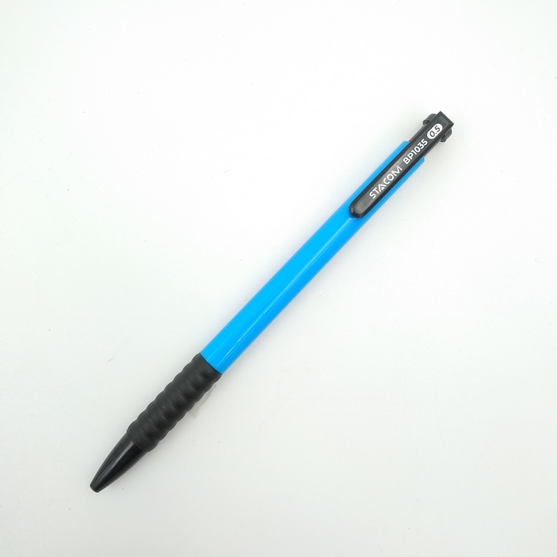 Bộ 2 Vỉ 4 Bút Bi Nhiều Màu (0.5mm) VBP1035-C- Mực Xanh + Tặng Kèm Ngẫu Nhiên 1 Bút Chì Hoặc 1 Bút Bi