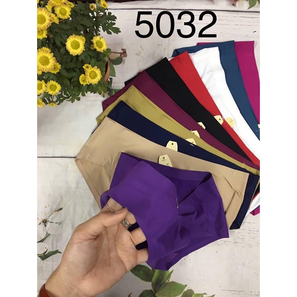 Quần Lót Nữ -Sét 5 Quần Su Đúc Lưng Thấp Không Đường May - Mã 5032