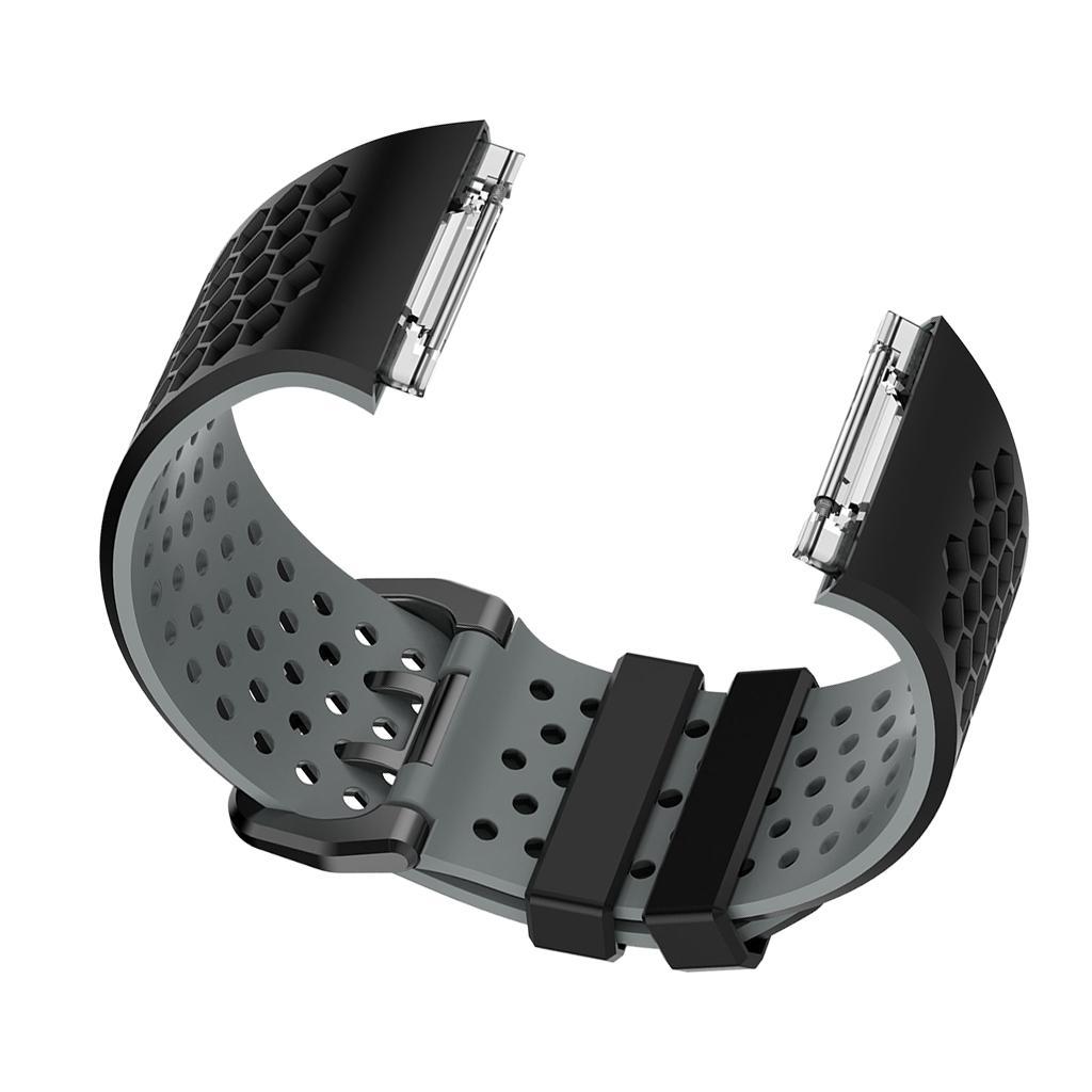 2pc Soft Silicone Strap Band Sport Bracelet for Ionic Smart Watch