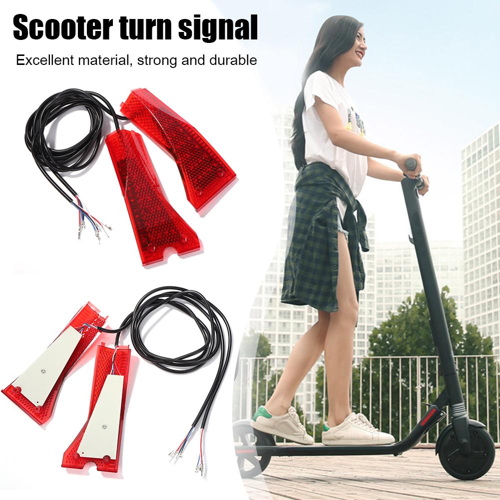 Bộ đèn báo rẽ xe tay ga Đèn báo xe máy Blinker Light Đèn cho KUGOO M4 PRO Kick Scooter Phụ kiện Bộ phận đèn phía sau Màu sắc: Như hình