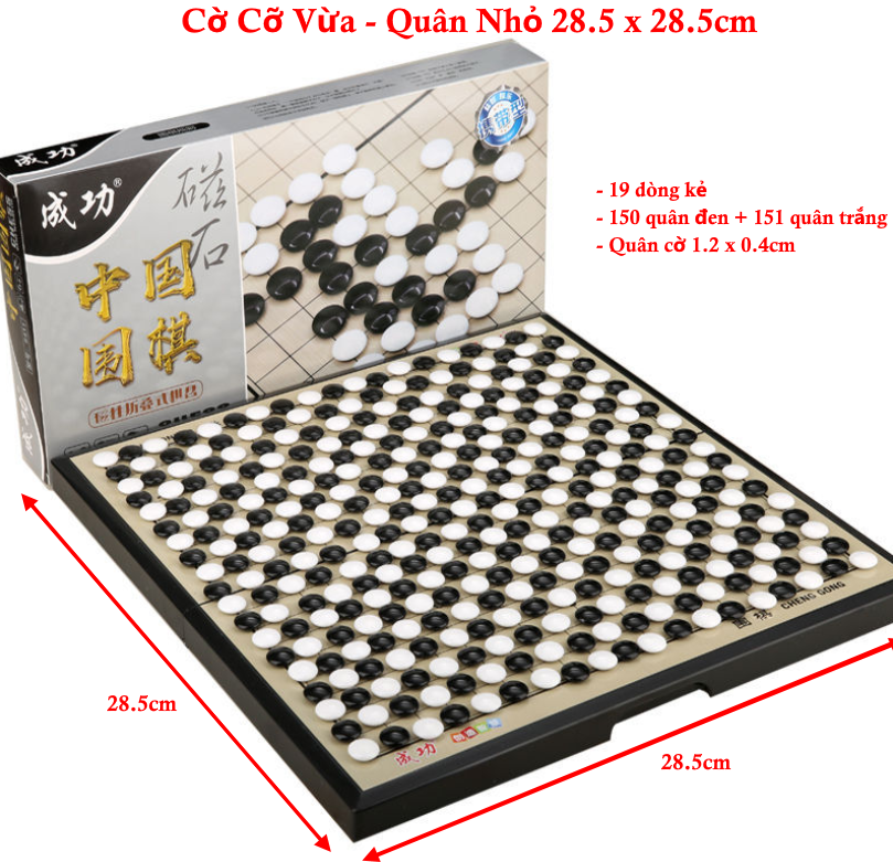 Cờ Vây Nam Châm Cao Cấp, Cờ Caro Tiện Dụng Chính Hãng - Loại xịn chọn size - D Danido