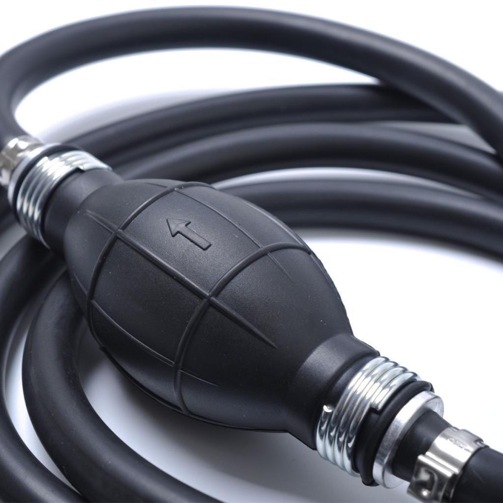 5/16 ''8 Mm 6 Chân Nhiên Liệu Dòng Khí Vòi Mềm Thuyền Ngoài Động Cơ Đồi Mồi Bóng Đèn Đen