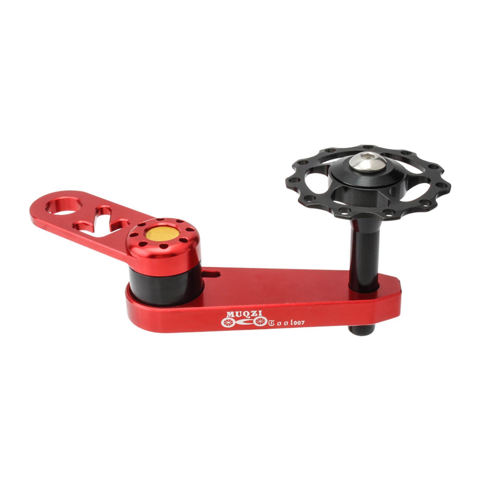 Single Speed Rear Derailleur Chain Tensioner Bike Replacement Black