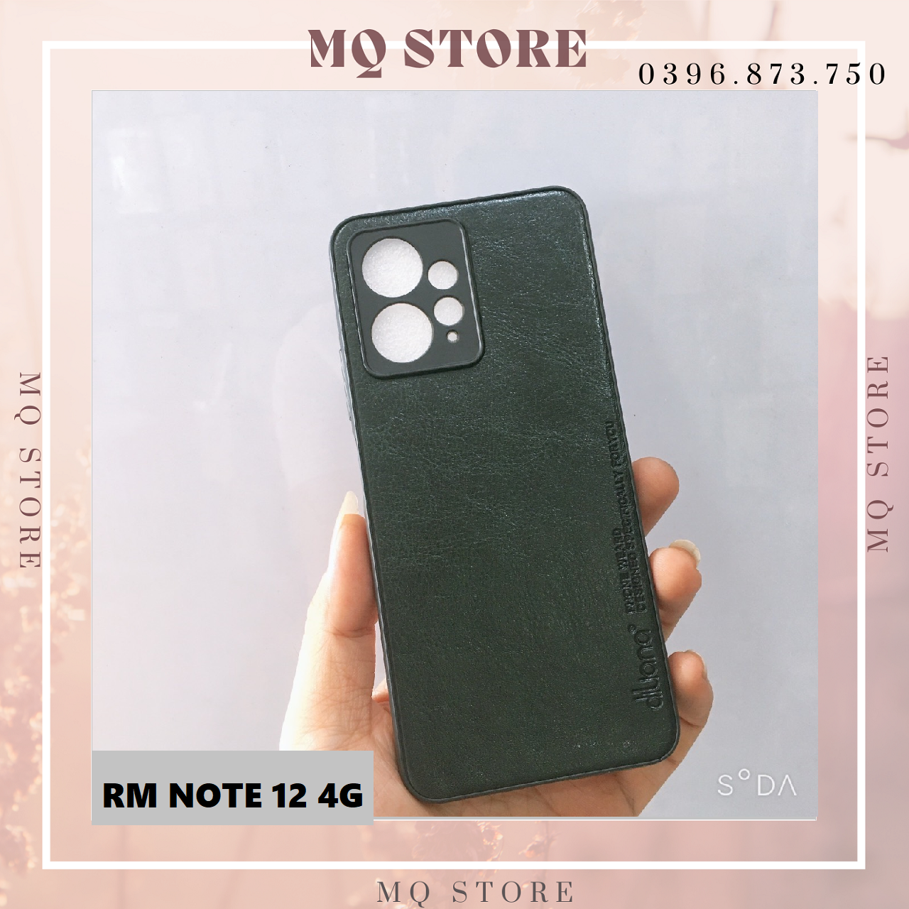 Ốp lưng cho Xiaomi Redmi 12C, Note 12 4g, 5g dẻo vân da cao cấp, bảo vệ camera