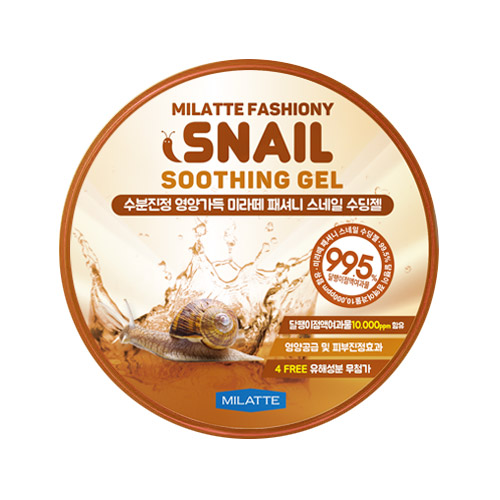 GEL DƯỠNG ẨM TRẺ HÓA LÀN DA TINH CHẤT ỐC SÊN MILATTE FASHIONY SNAIL SOOTHING GEL - 300ml