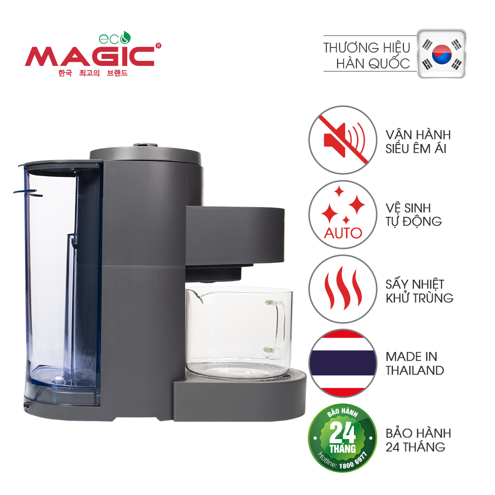 Máy Làm Sữa Hạt Đa Năng Tự Động Rửa Magic Eco AC -140 - Hàng chính hãng