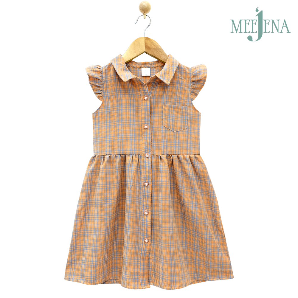 Đầm bé gái có túi từ 11 - 36 kg MEEJENA - 100% COTTON 4C - 2023