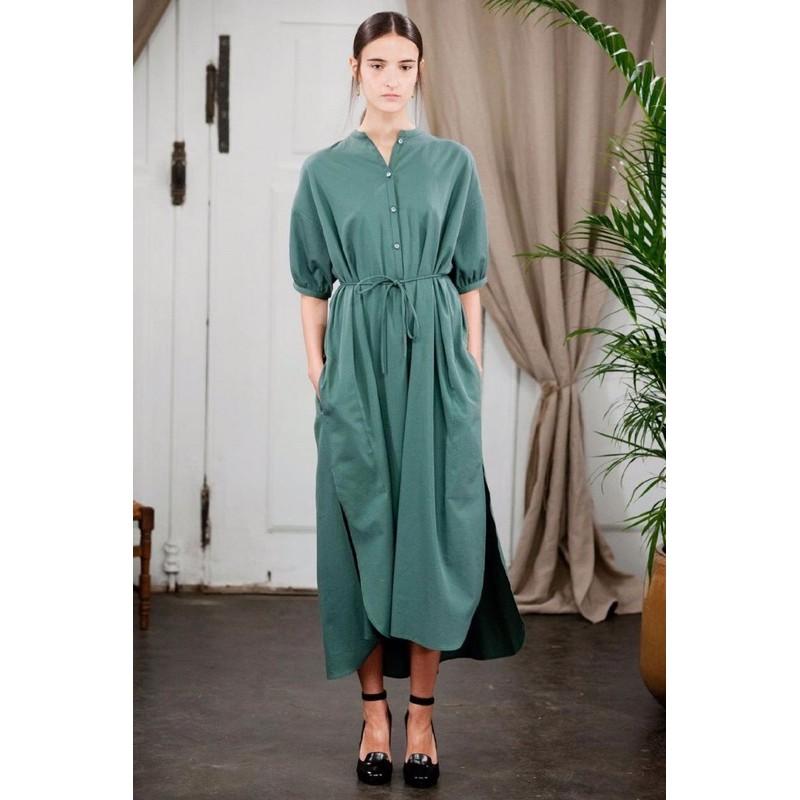 Đầm Linen Nhấn Eo Tinh Tế