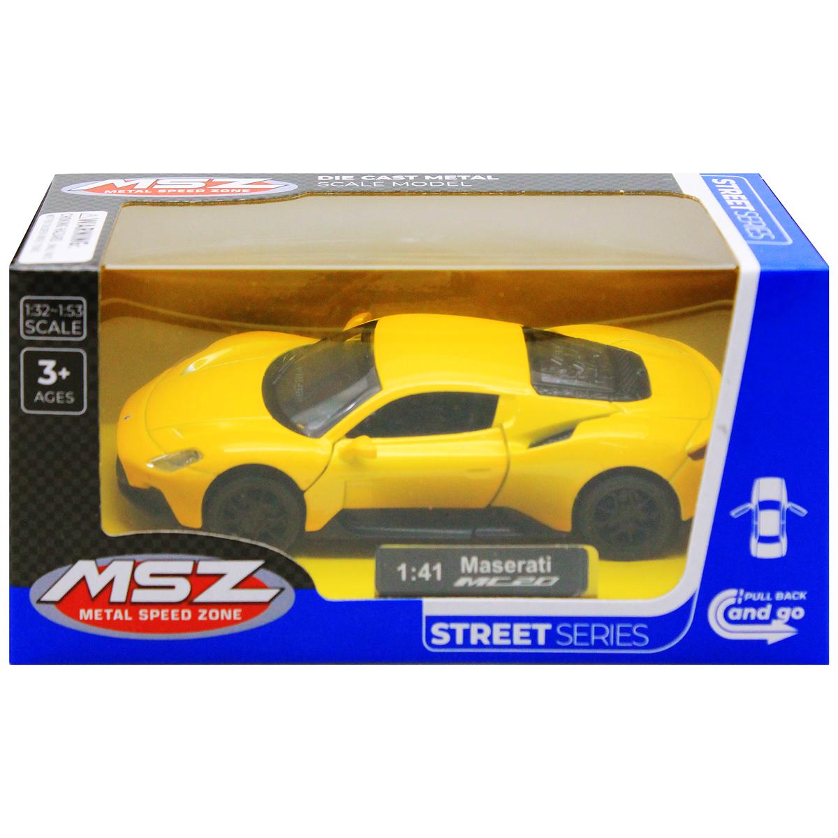 Đồ Chơi Mô Hình Xe Maserati MC20 - Vecto VT67739/YL - Màu Vàng