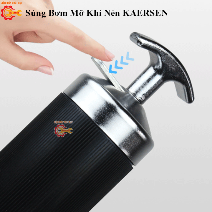 Súng Bơm Mỡ Khí Nén KAERSEN K-601, Bảo Hành 6 Tháng