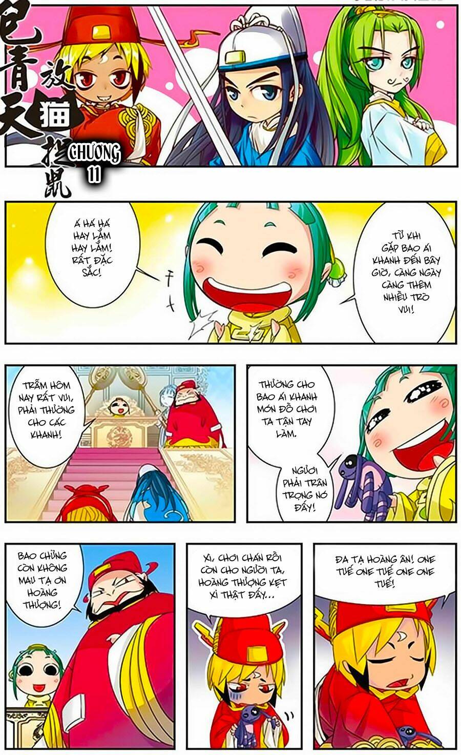 bao thanh thiên thả mèo bắt chuột chapter 11 1