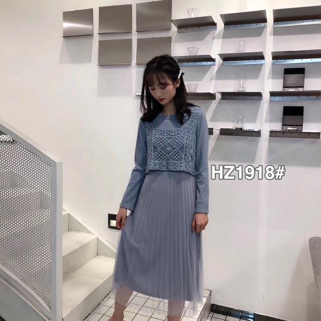Váy bầu thời trang thu đông đẹp 40-70kg