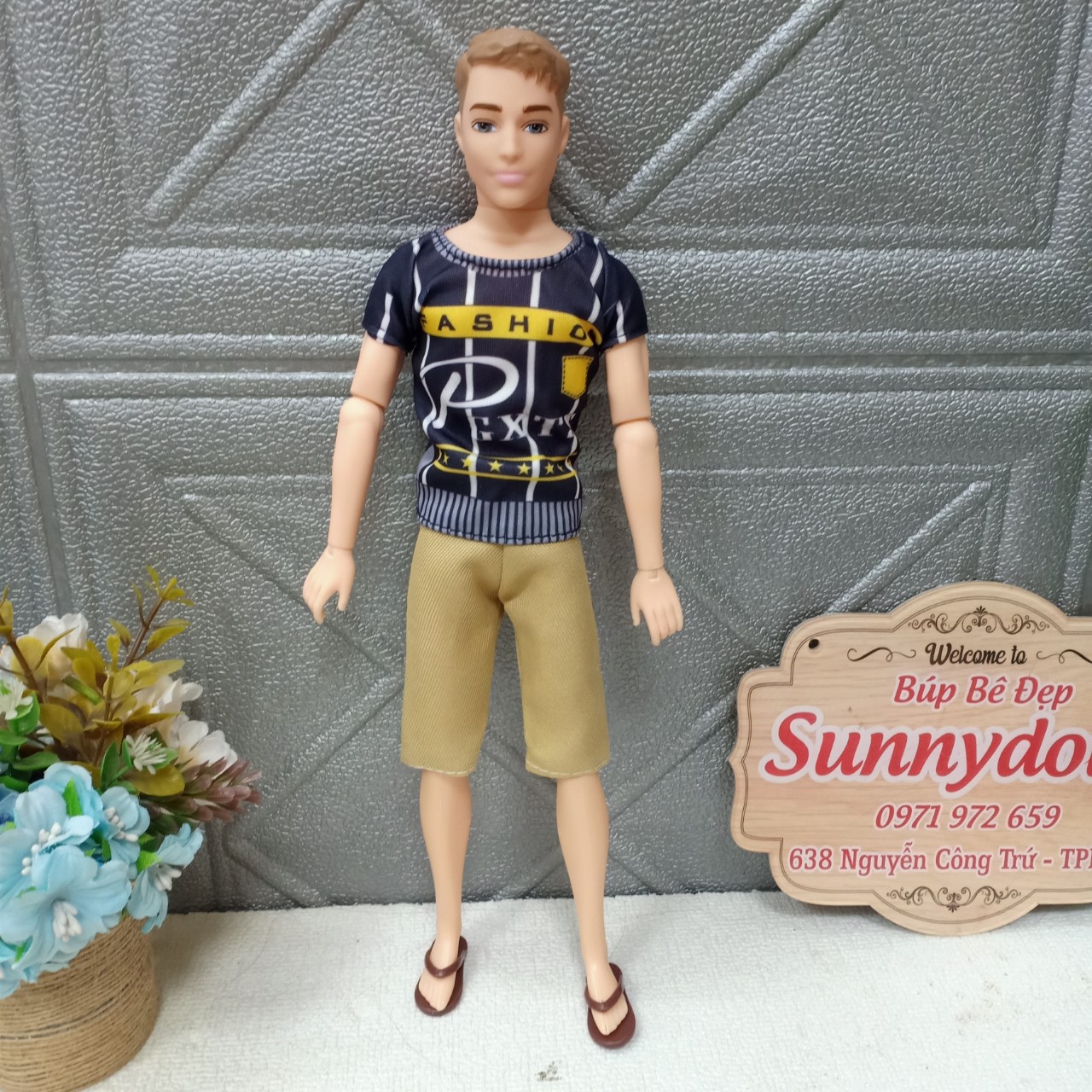 Búp bê Ken nam 12 khớp giá cực tốt Sunnydoll
