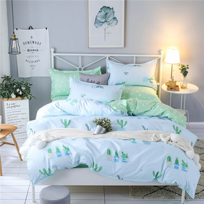 Bộ chăn ga gối Cotton cao cấp 1m6x2m MNT280