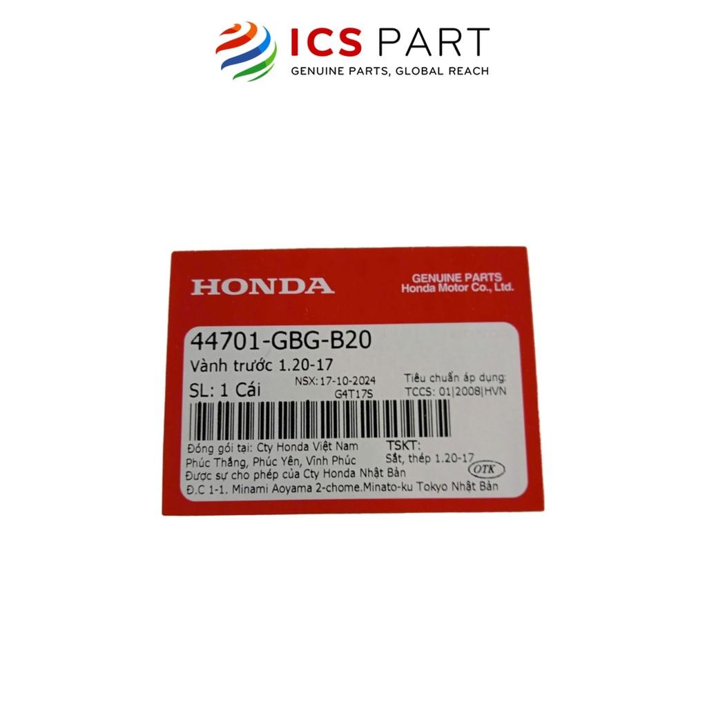 Vành Trước (Niềng) Goshi 1.20-17 HONDA Dream, Wave (44701GBGB20)