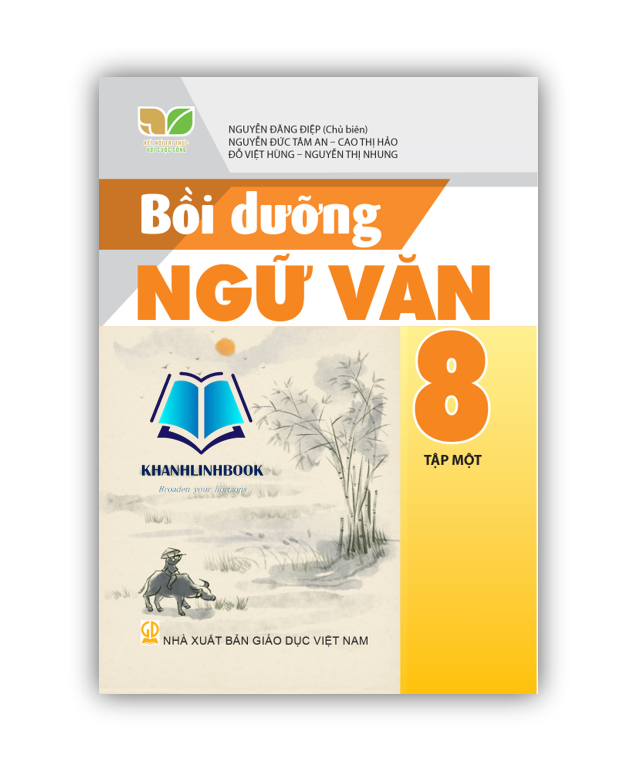 Sách - Combo Bồi dưỡng ngữ văn 8 - tập 1 + 2