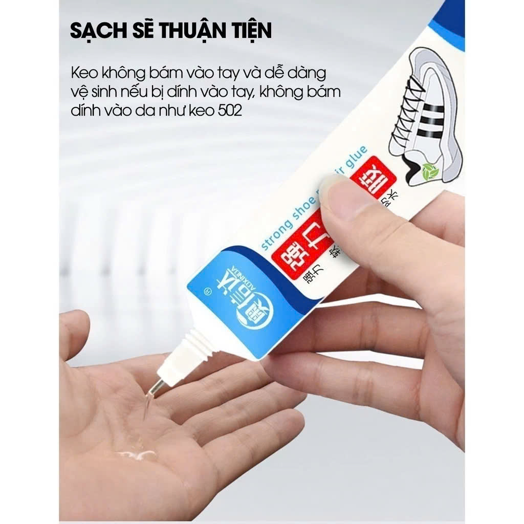 Keo Dán Giày Chuyên Dụng, Mau Khô, Chống Nước, Đàn Hồi, Keo Đa Năng Siêu Dính