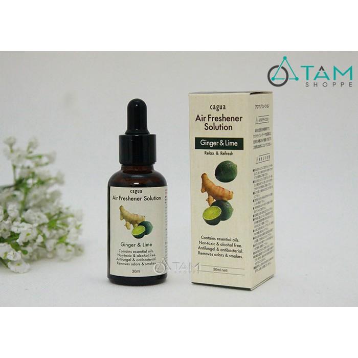 Tinh dầu Nhật Bản CAGUA hương Chanh Gừng 30ml