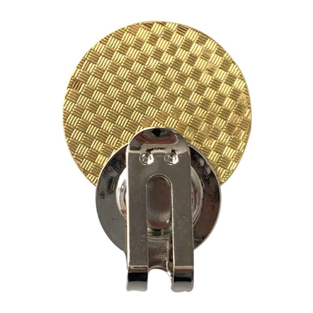 Golf Cap Clip Ball Marker Golf Hat Metal Clamp