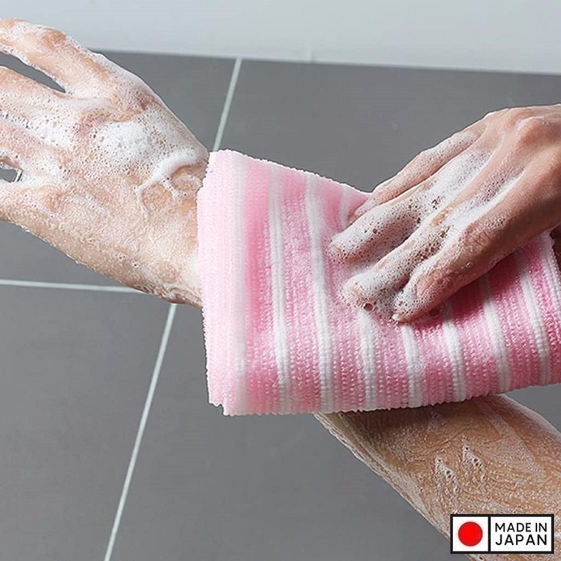 Khăn tắm kì lưng Yokozuna Pururun 20x95cm - Made in Japan