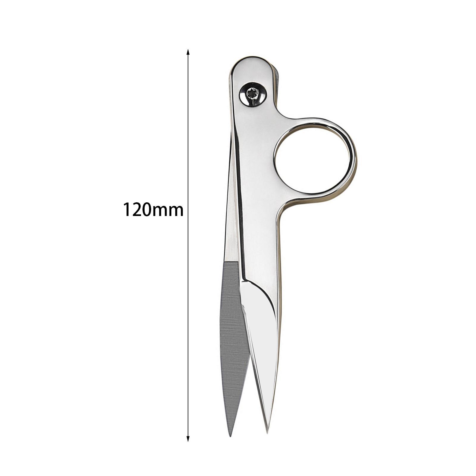 Sewing Scissors, Mini Thread Scissors Trimming Nippers 5” Embroidery Multifunctional Embroidery Shear for Quilting Crafts Fabric DIY