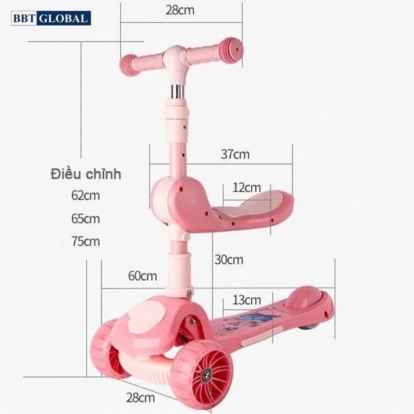 Xe trượt Scooter BBT Global 2 trong 1 SK1306