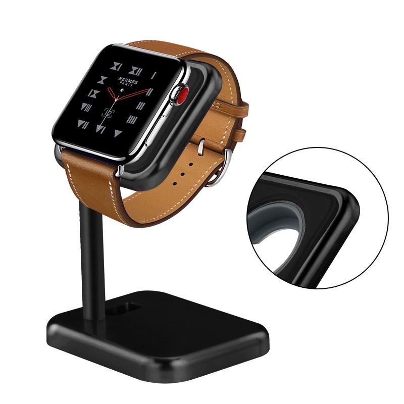 Đế sạc Apple Watch dạng treo sạc kiêm giá đỡ hợp kim nhôm cho đồng hồ thông minh.