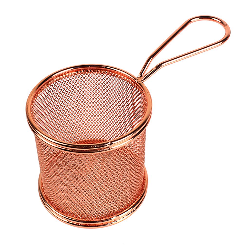 Stainless Wide Mesh Strainer Kitchen Colander Sieve Sifter