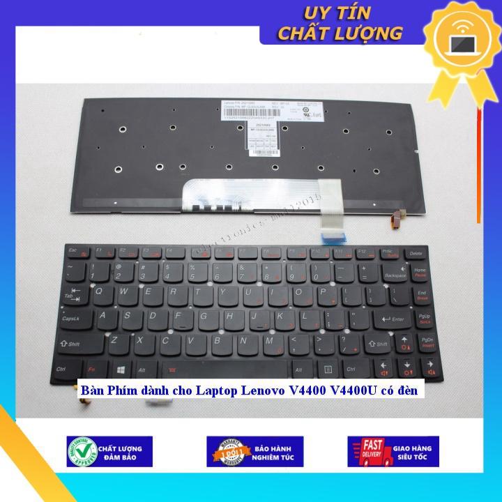 Bàn Phím dùng cho Laptop Lenovo V4400 V4400U có đèn - Hàng chính hãng MIKEY2550