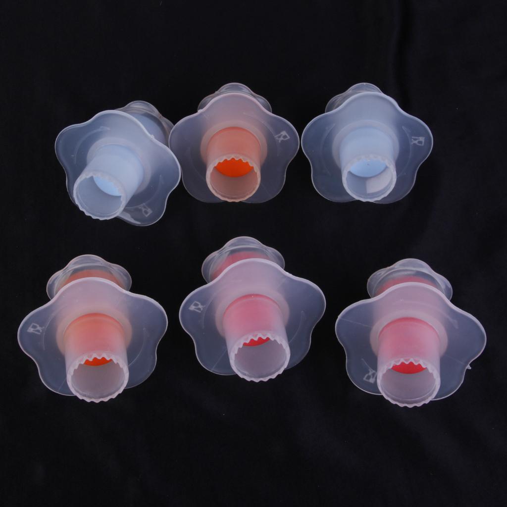 6PCS CUPCAKE CORER CAKE MUFFIN CORE HOLE REMOVER FILLER BAKING BAKEWARE JAM