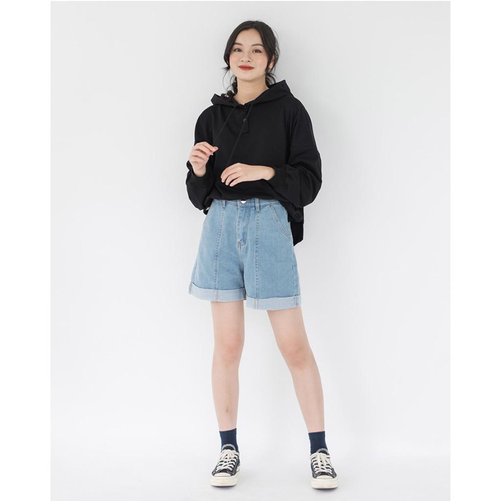 Áo Nỉ Có Mũ Nữ SSSTUTTER Pin Hoodie