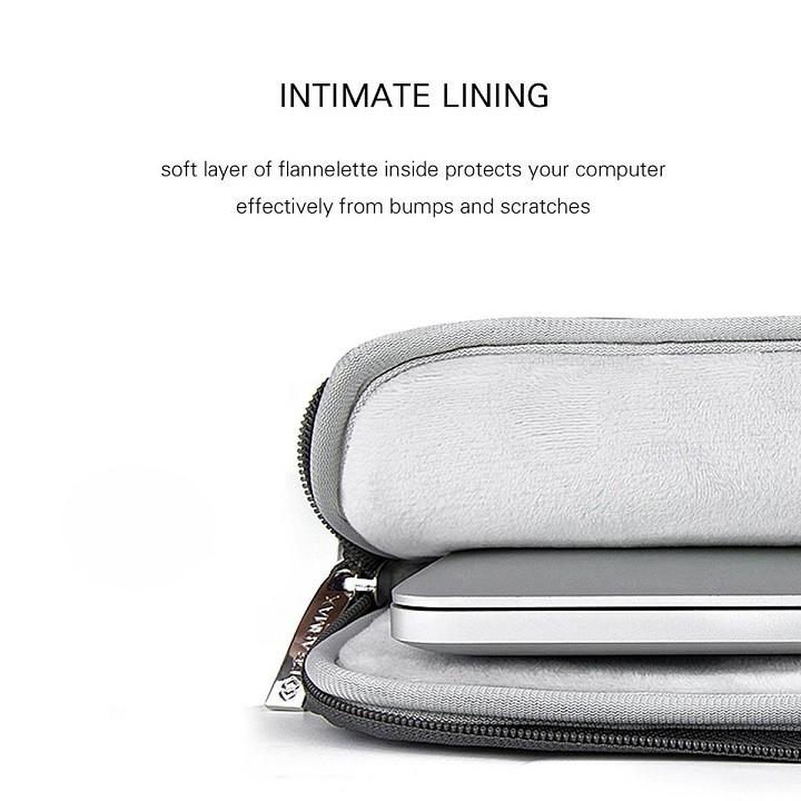 Túi chống sốc, chống thấm dành cho Macbook - Laptop,siêu mỏng 3 in 1 Wiwu Sleeve Case