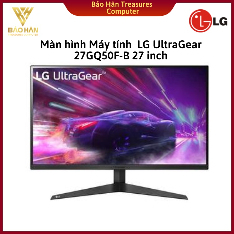 Màn hình chơi game LG  UltraGear Full HD 27'' 27GQ50F, 1ms, 165hz - Hàng chính hãng