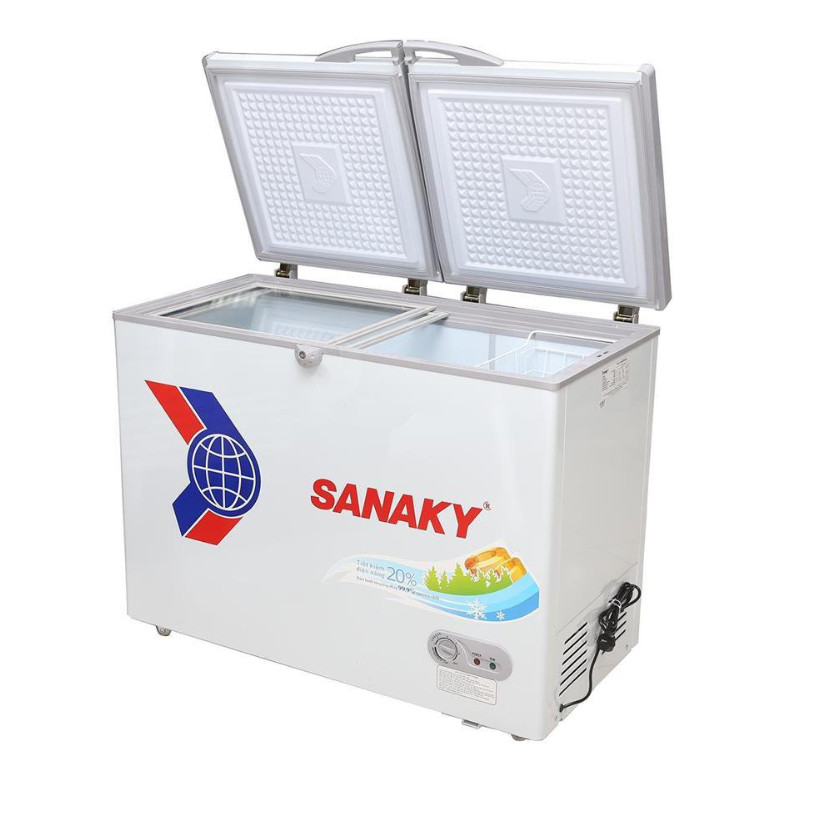 Tủ Đông Dàn Đồng Sanaky VH-2599A1 1 Ngăn 2 Cánh (250L) - Hàng Chính Hãng