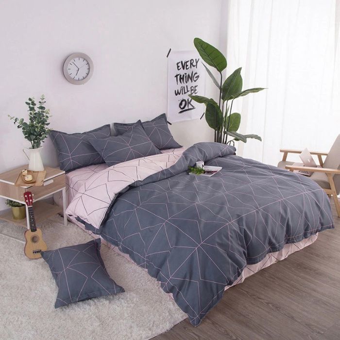 Bộ chăn ga gối Cotton cao cấp 1m6x2m MNT272